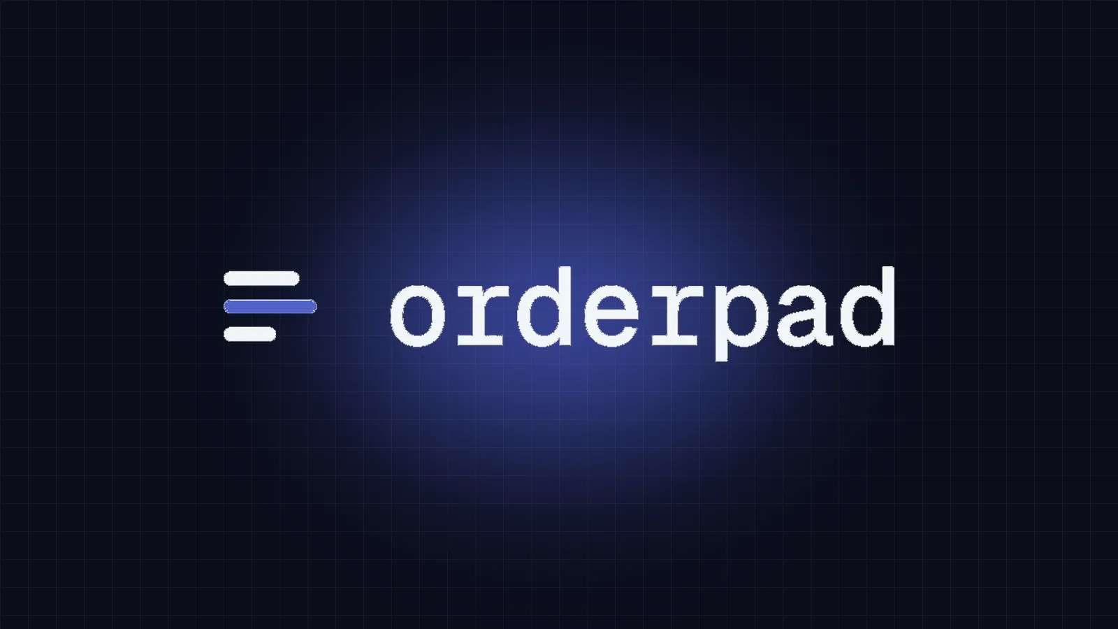 MyOrderPad — product hero